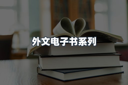 外文电子书系列